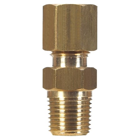 Homeplus+ ATC 3/8 in. Compression X 3/8 in. D Male Brass Connector 6JC120110701021